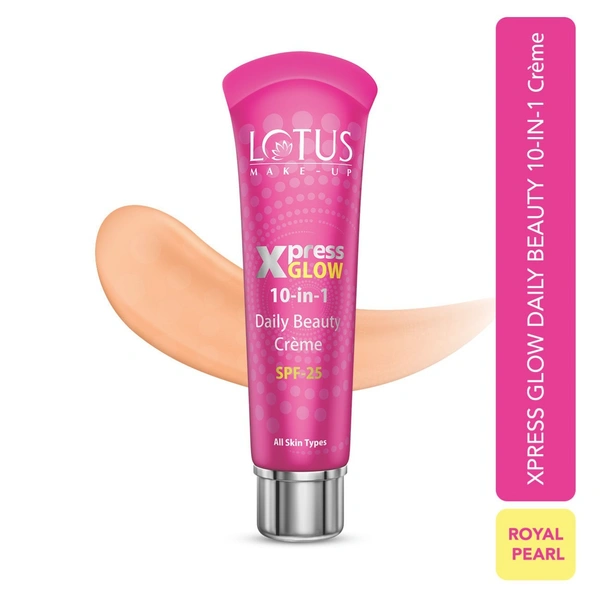 Lotus Xpress Glow  Cream SPF 25 - Royal Pearl (30g)