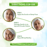 Mamaearth Rice Face Scrub For Glowing Skin ,100gm