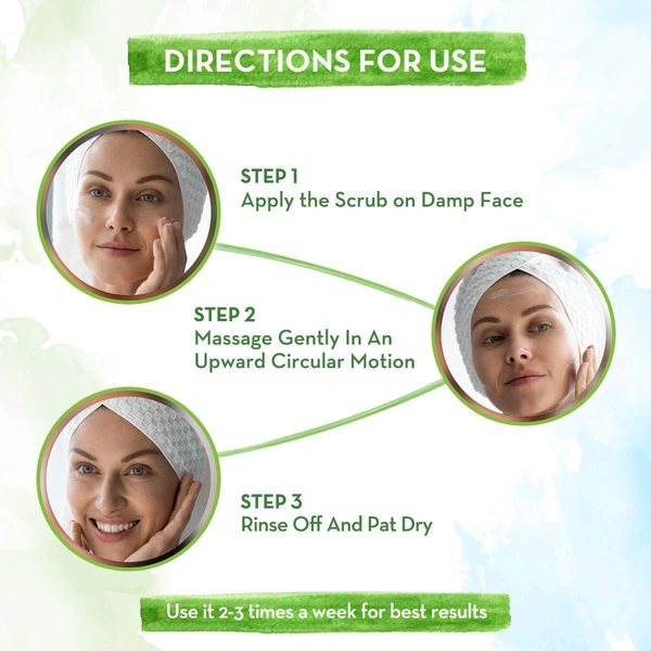 Mamaearth Rice Face Scrub For Glowing Skin ,100gm