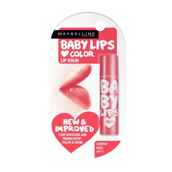 Maybelline New York Baby Lips Color Lip Balm Cherry Kiss (4gm)