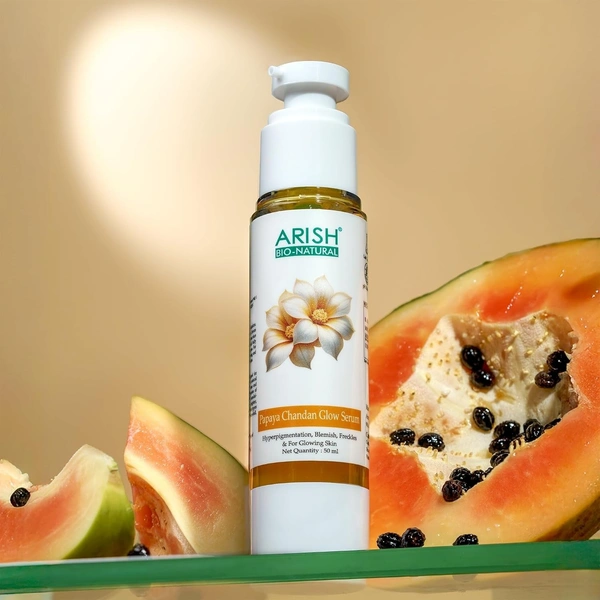 Arish Papaya Chandan Glow Serum, 50ml,