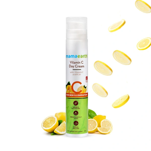 Mamaearth Vitamin C Day Cream For Face ,50 gm 