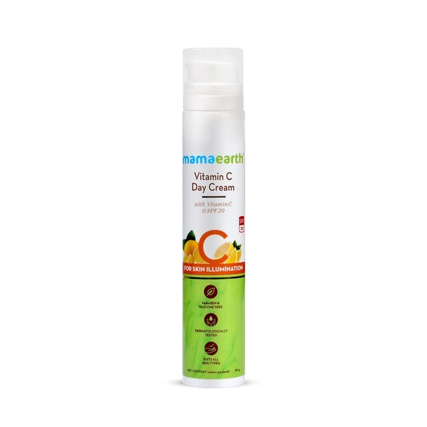 Mamaearth Vitamin C Day Cream For Face ,50 gm 
