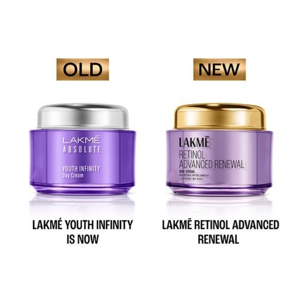 Lakme Retinol Advanced Renewal Day Creme Pro-Retinol , 50 gm 