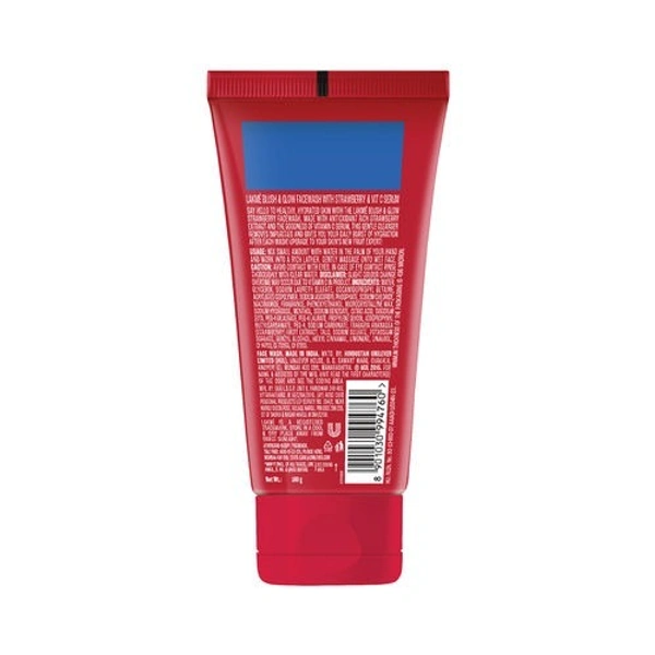 Lakme Blush & Glow Strawberry Facewash, 100 gm 