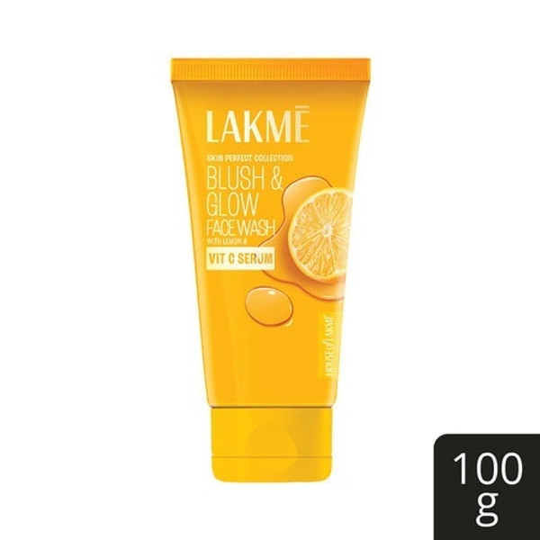 Lakme Blush & Glow Lemon Freshness Gel Face Wash 100 gm 