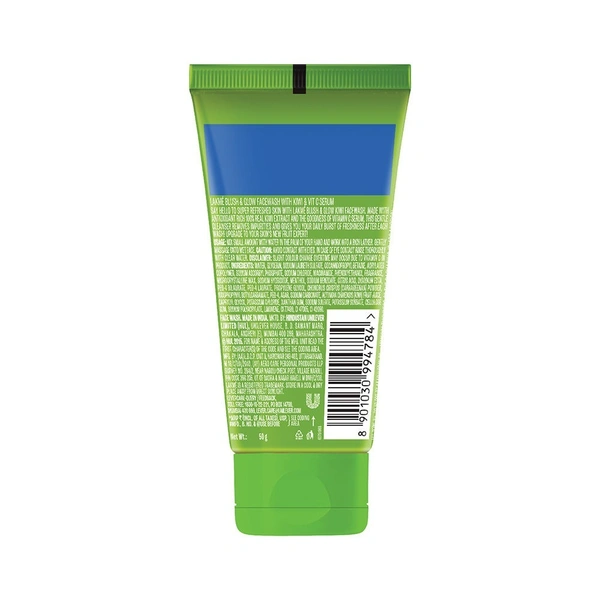 Lakme Blush & Glow Kiwi Gel Face Wash 50 gm 