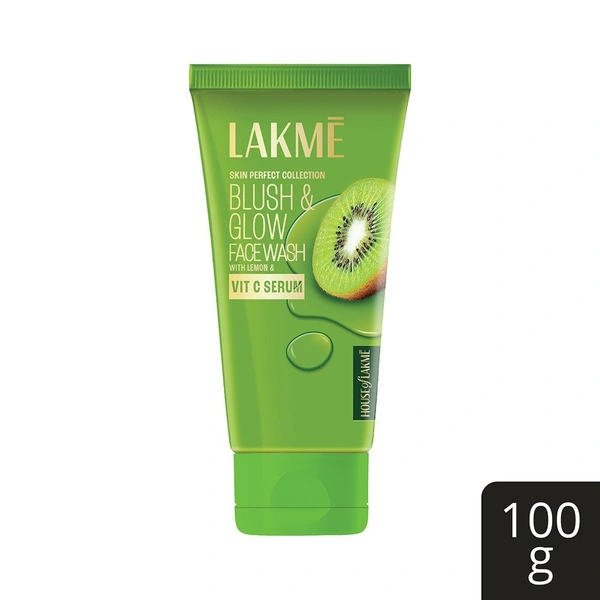 Lakme Blush & Glow Kiwi Freshness Gel Face Wash 100 gm 