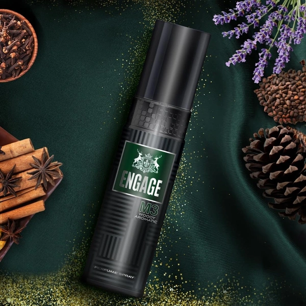 Engage M3 Perfume Spray For Men, 120ml