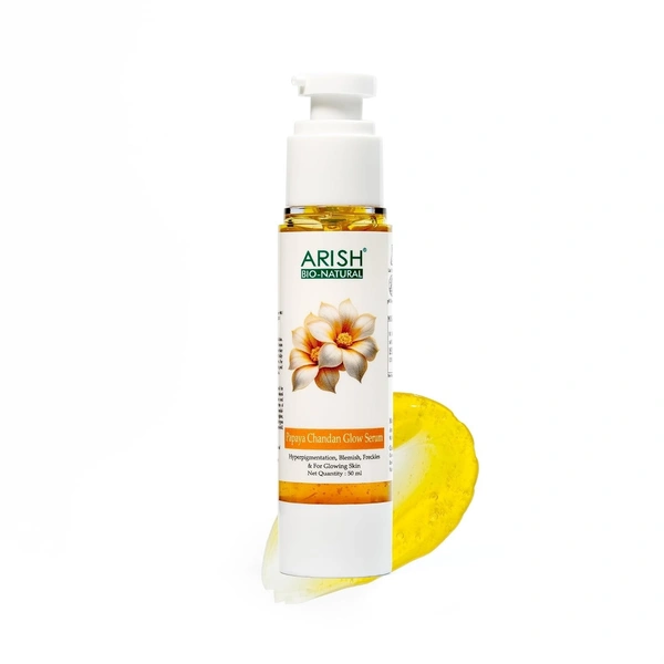 Arish Papaya Chandan Glow Serum, 50ml,
