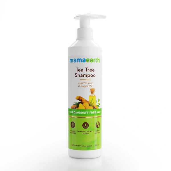 Mamaearth Tea Tree Anti Dandruff Shampoo,250ml 
