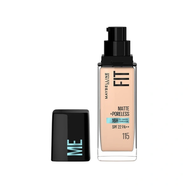 Maybelline New York Fit Me Matte+Poreles- 115 Ivory (30ml)