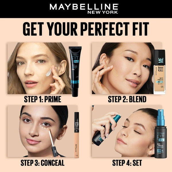 Maybelline New York Fit Me Matte + Poreless 125 Nude Beige(30ml)