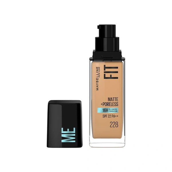 Maybelline New York Fit Me Matte + Poreless  Soft Tan 228 (30ml)