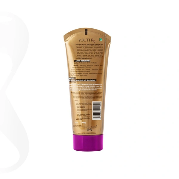 Lotus Herbals YouthRx Active Anti-Ageing Foaming Gel face wash (100g)