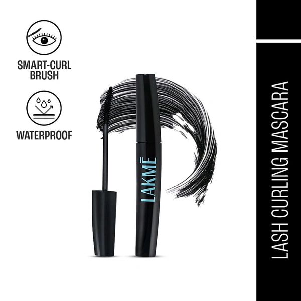 Lakme 9 To 5 Eyeconic Curling Mascara, Black ,6ml 