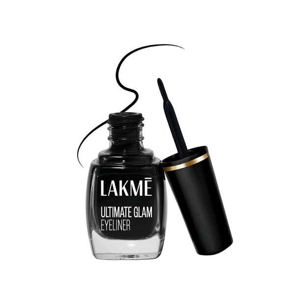 Lakme  Eye Liner, Matte Black (9ml)