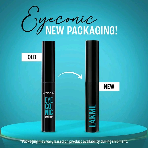 Lakme Eyeconic Liquid Eyeliner Waterproof ,Black(4.5ml)