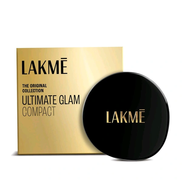 Lakme Ultimate Glam Compact, (Ivory Cream 01) 8gm 
