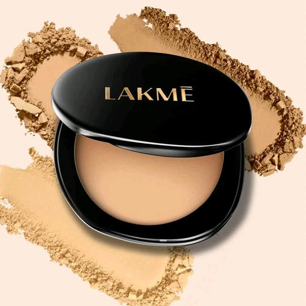 Lakme Ultimate Glam Compact, Golden Medium 03 ,8gm 