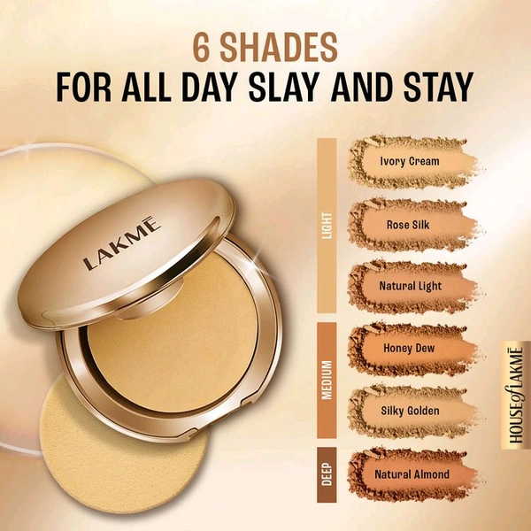 Lakme 9 To 5 Power play , Natural Almond ,8gm 