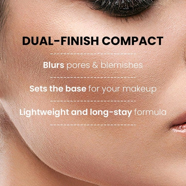 Lakme Xtraordin-Airy Compact, 2 In 1 Compact + Foundation, Golden Medium 03