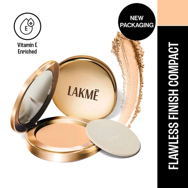 Lakme 9 To 5 Matte Compact,Shade No (Melon) 9gm 