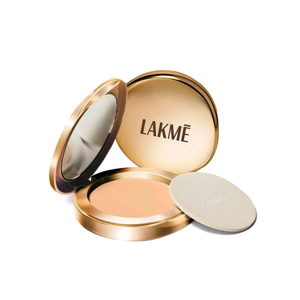 Lakme 9 To 5 Matte Compact,Shade No( Almond )