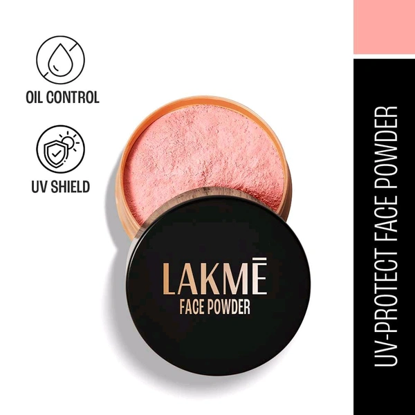 Lakme Forever Matte Face Powder, Warm Pink,40gm 