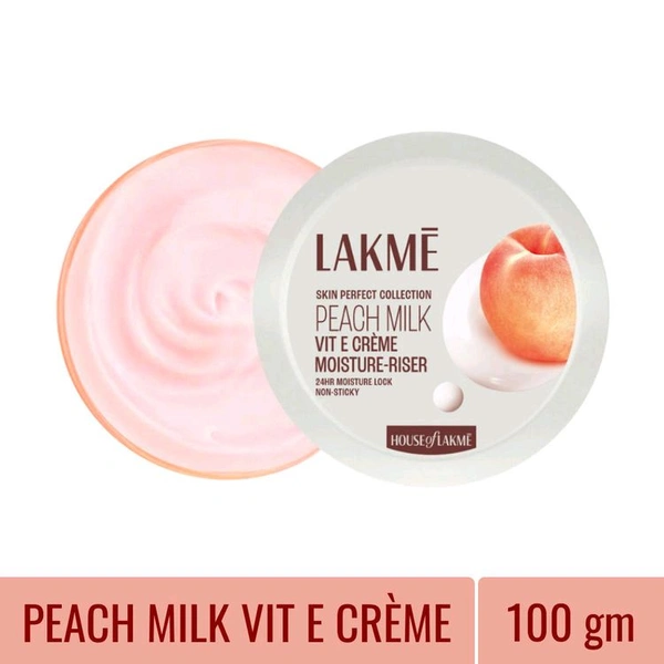 Lakme Peach Milk Moisturizer Cream 100gm 