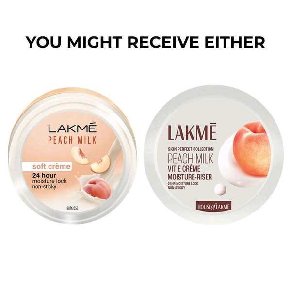 Lakme Peach Milk Moisturizer Cream 100gm 