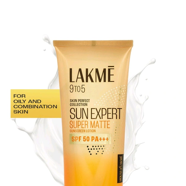 Lakme Sun Expert Super Matte Sun Screen SPF 50 PA+++ 100gm 