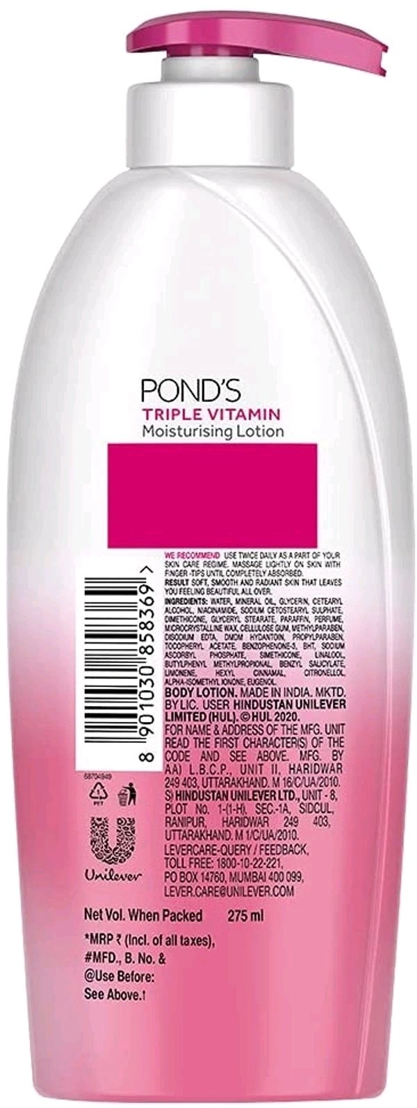 Ponds Nourishing Body Lotion (275ml)