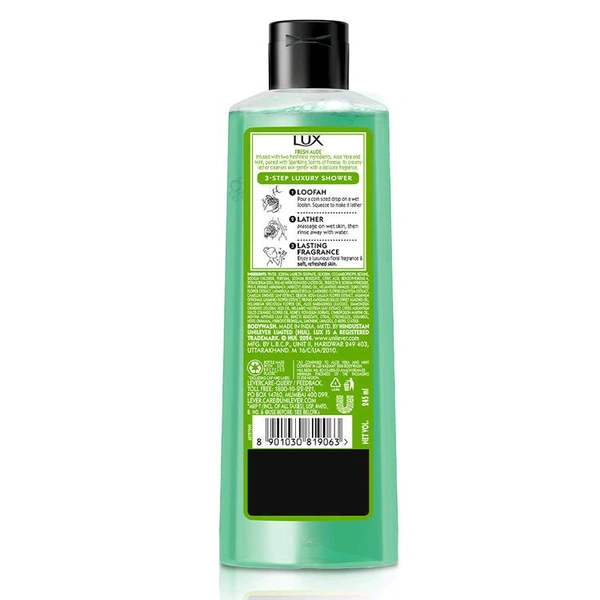 Lux Freesia Fresh Aloe Vera Bodywash Shower Gel (245ml