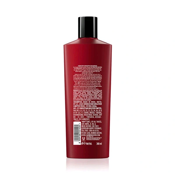Tresemme Keratin Smooth With Argan Oil Shampoo (340ml)