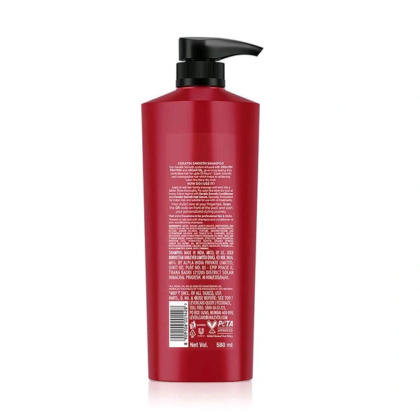 Tresemme Keratin Smooth With Argan Oil Shampoo (650ml)