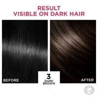 Loreal Paris Excellence Creme Hair Color - 3 Dark Brown (72ml + 100g)