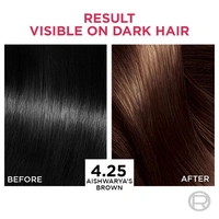 Loreal Paris Excellence Creme Hair Color - 4.25 Aishwarya's Brown (72ml + 100g)