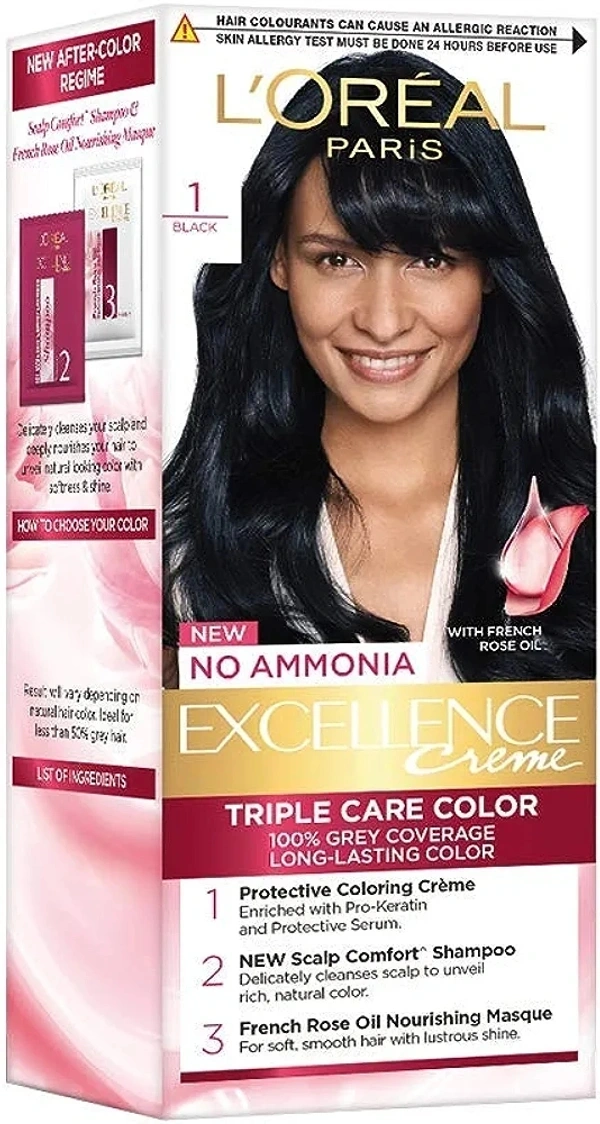Loreal Paris Excellence Hair Color Small Pack No.1