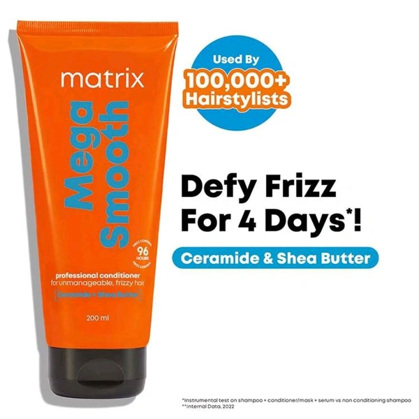 Matrix Opti Care Mega Smooth Professional Conditioner 196 Gm 