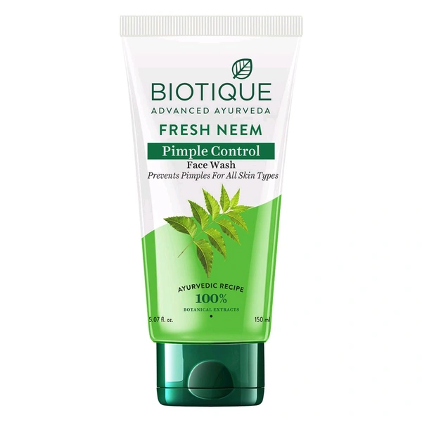 Biotique Fresh Neem Purifying Face Wash,150 Gm 