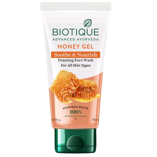 Biotique Honey Gel Soothe & Nourish Foaming Face Wash
(150ml)