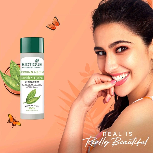 Biotique Morning Nectar Nourish & Hydrate Moisturizer (190ml)