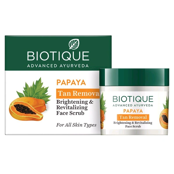 Biotique Bio Papaya Revitalizing Tan Removal Scrub 150gm 