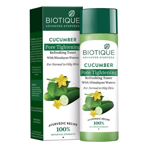 Biotique Bio Cucumber Pore Tightening Toner (120ml)