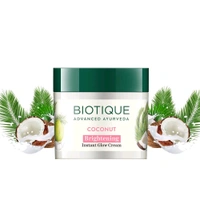 Biotique Coconut Brightening Instant Glow Cream (50gm)