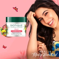 Biotique  Fruit Brightening- Depigmentation & Tan Removal Face Pack,150gm