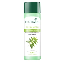 Biotique Fresh Neem Anti-Dandruff Shampoo With Conditioner
(180ml)
