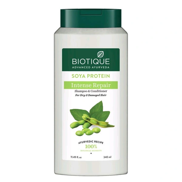 Biotique Soya Protein Intense Repair Shampoo & Conditioner (340ml)