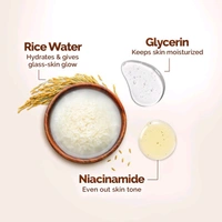 Mamaearth Rice Face Wash With Rice Water & Niacinamide,100gm 